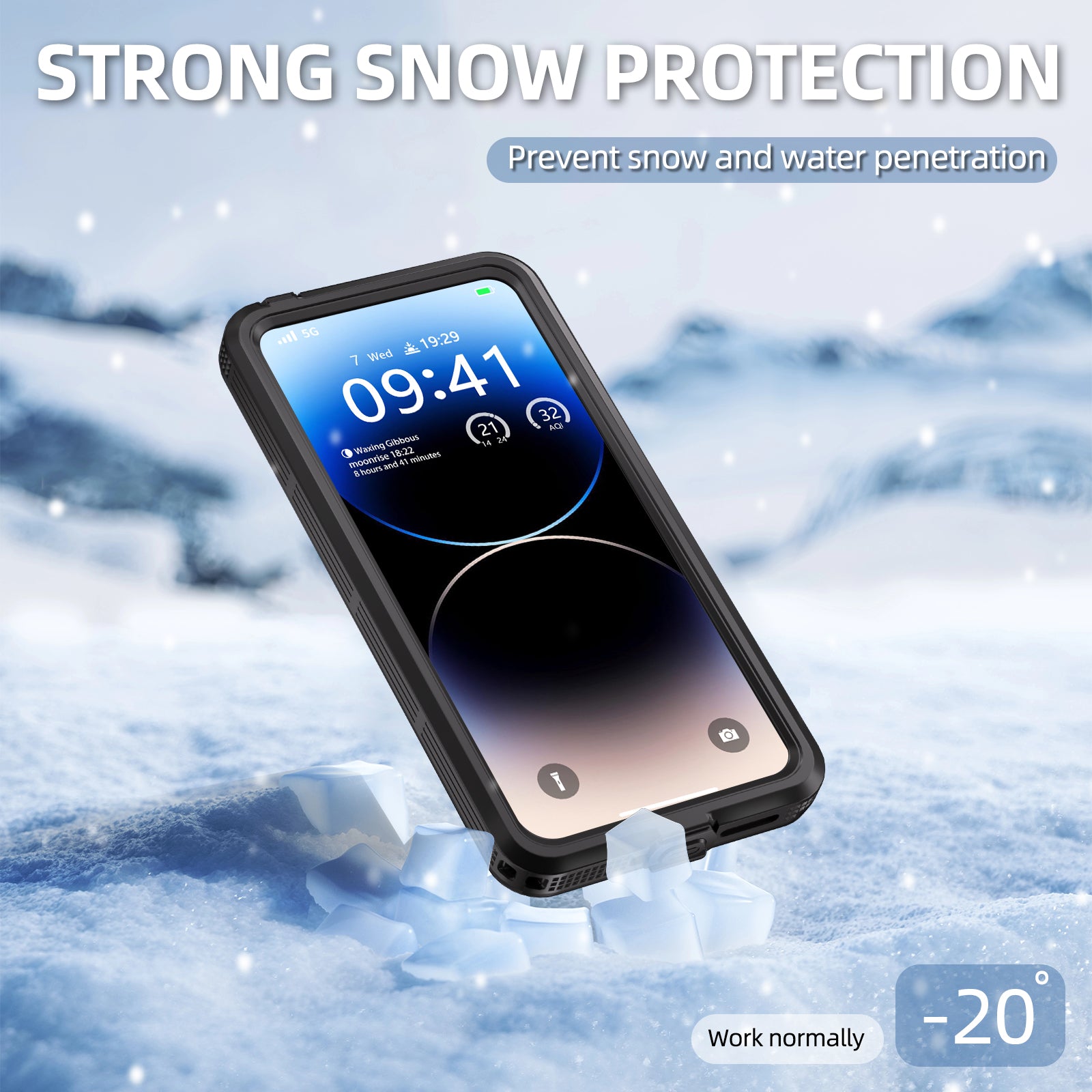 REDPEPPER A Series IP68 Waterproof Case for Xiaomi Redmi Note 13 Pro 5G Screen Protector Underwater Phone Shell REDPEPPER A Series IP68 Waterproof Case for Xiaomi Redmi Note 13 Pro 5G Screen Protector Underwater Phone Shell